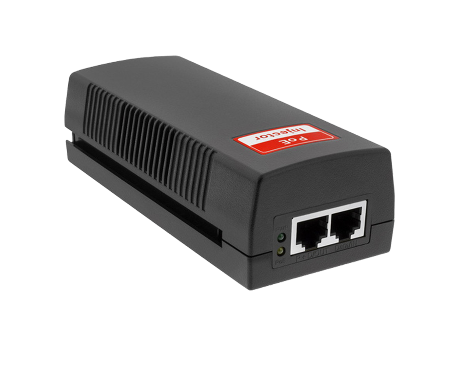 15.4W POE供電器 自動偵測 標(biāo)準(zhǔn)IEEE802.3AF/AT 百兆